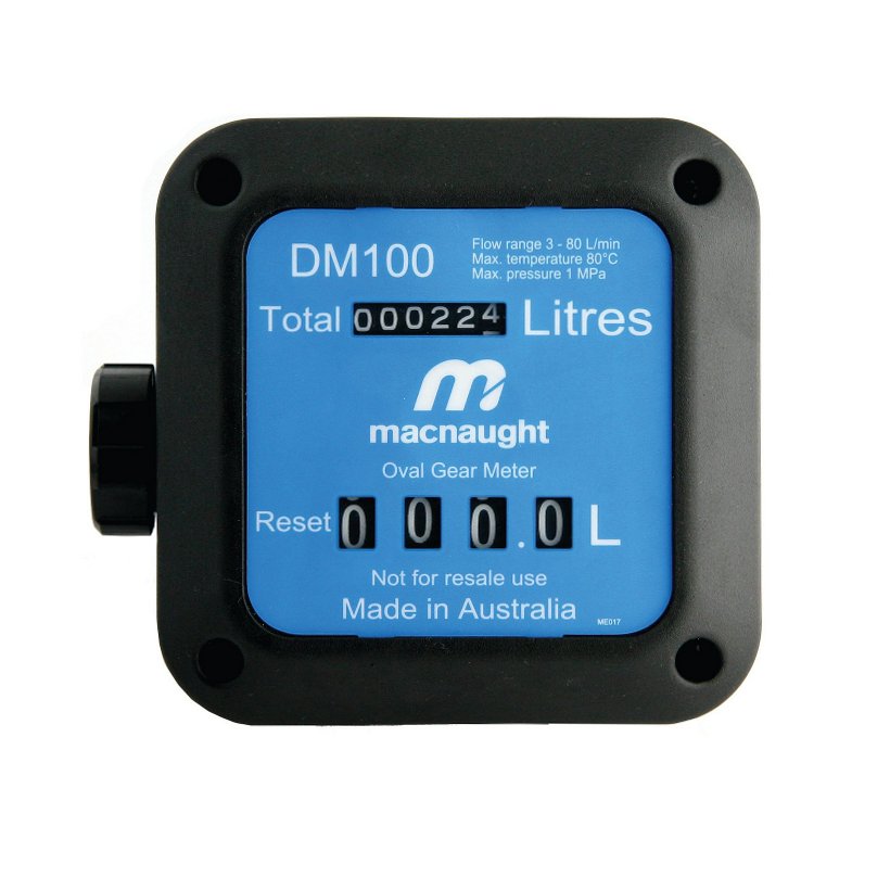 Macnaught DM100 Meter<br>Fuel 3-80L/min<br>875-303-001